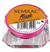 Ozdoby do paznokci - Semilac Pyłek Flash Neon Effect 675 Orange - miniaturka - grafika 1