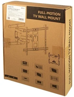 MAX logilink LogiLink Uchwyt ścienny LCD/LED VESA 37-80 cali 60kg BP0114 - Uchwyty do telewizora - miniaturka - grafika 9