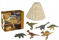 Mały naukowiec - Duża figurka dinozaura - wykopalisko z wulkanu - miniaturka - grafika 1