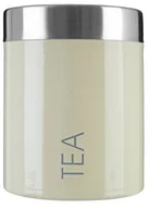 Pozostałe akcesoria kuchenne - Premier Housewares Premier housewares stożkowe puszka na herbatę kremowym emalii 0508681 - miniaturka - grafika 1