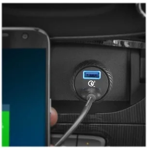 Anker Power Drive Speed 2 39 W kompaktowa ładowarka samochodowa z podwójnym gniazdem ładowania z funkcją Quick Charge 3.0 do Samsunga Galaxy S6/S6 Edge/S6 Edge +/S7/S7 Edge PowerIQ dla iPhone 7/6S 7 P AK-848061039573 - Ładowarki samochodowe - miniaturka - grafika 2