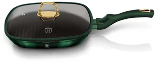 Berlinger Haus Lumarko Patelnia Tytanowa Grillowa 28cm Bh-6051 Emerald BH-6051 Kinghoff - Patelnie - miniaturka - grafika 6