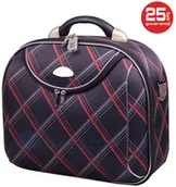 Kosmetyczki, organizery i kuferki - PELLUCCI Kuferek PELLUCCI WIZ AIR 773 M Czarny / Czerwony - czarny / czerwony - miniaturka - grafika 1