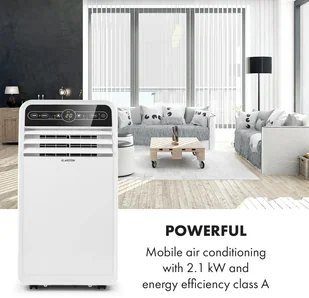 Klarstein Metrobreeze New York Smart 7k, klimatyzator przenośny, 7000 BTU/2,1 kW, klasa efektywności energetycznej A, pilot zdalnego sterowania DXJ2-MtrbrzNYSmrt7KW - Klimatyzatory - miniaturka - grafika 25
