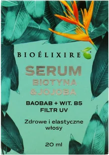 Bioelixire Italy Biotyna +Jojoba z filtrem UV 20ml B-BIOTYNA-20ml - Olejki do ciała i włosów - miniaturka - grafika 4