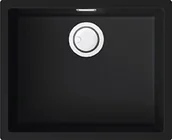 Zlewozmywaki - Elleci ZEN 105 black K86 KERATEK PLUS (LKZ10586) - miniaturka - grafika 1