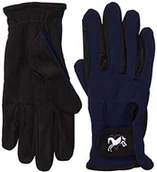 Rękawiczki jeździeckie - Riders Trend dorosłych Reiter rękawiczki rękawiczki do jazdy konnej Amara Palm z elastanem-Materiał przepuszcza powietrze, czarny, S 1007064-BLKBLU-S - miniaturka - grafika 1