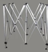 Pawilony ogrodowe - Expodom Konstrukcja aluminiowa o rozmiarze 3x3m - miniaturka - grafika 1