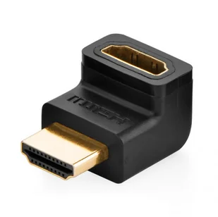Ugreen Ugreen adapter łącznik kątowy HDMI górny czarny (20110) 20110-ugreen - Adaptery i przejściówki - miniaturka - grafika 4