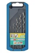 Wiertła - WOLFCRAFT Zestaw wierteł do metalu HSS-G 2-6 mm trzpień 6-kąt 7121000 WF7121000 - miniaturka - grafika 1