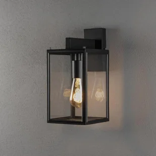 Konstsmide Kinkiet zewnętrzny Carpi czarny, szerokość 16,5 cm - Lampy ogrodowe - miniaturka - grafika 2