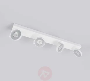 Biały reflektor sufitowy LED Clockwork - Lampy sufitowe - miniaturka - grafika 4