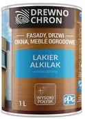 Lakiery do drewna - Domalux Lakier do drewna Drewnochron Alkilak 1 l bezbarwny - miniaturka - grafika 1
