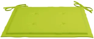 vidaXL Krzesła ogrodowe, 2 szt., jasnozielone poduszki, drewno tekowe! 3062444 - Fotele i krzesła ogrodowe - miniaturka - grafika 8