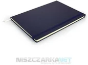 Notesy i bloczki - Opus Notes Notatnik biurowy twardy w kratkę zamykany na gumkę - O.NOTE Berlin - 297 x 213 mm (A4) - niebieski - miniaturka - grafika 1