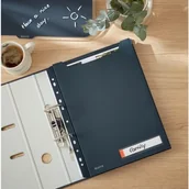 Ofertówki - Leitz Koszulka zawieszkowa A4 poszerzana COSY z kieszonką na etykietę szara aksamitna 3szt. /46680089/ ES1491-5 - miniaturka - grafika 1