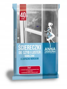 Staples Staples ściereczki nawilżane do szyb i luster anna zaradna 40/p PP0285 - Inne artykuły czyszczące - miniaturka - grafika 2