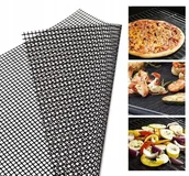 Akcesoria do grilla - BBQ Mata siatka podkładka do grill pieczenia 42x36 - miniaturka - grafika 1