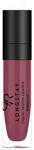 Golden Rose Liquid Matte Lipstick Matowa Pomadka w Płynie 21 R-MLL-21 - Szminki - miniaturka - grafika 3