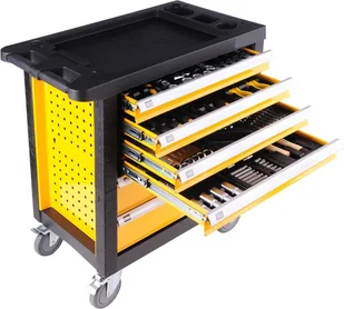 656 65669918 Wózek szafka serwisowa z narzędziami 6 szuflad 177 narzędzia wymiary 90,1x77x45,8 cm) 69918-uniw - Podnośniki 656 65669918 Wózek szafka serwisowa z narzędziami 6 szuflad 177 narzędzia wymiary 90,1x77x45,8 cm) 69918-uniw - Podnośniki - miniaturka - grafika 1