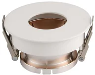 Oprawy, klosze i abażury - v-tac Oprawa Oczko V-TAC GU10 Wpuszczana Biały/Różowy Złoty Okrągła VT-873 - miniaturka - grafika 1