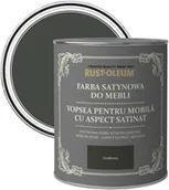 Farby do metalu - Rust-Oleum Farba do mebli Rust-Oleum grafitowy 0 125 l R0070117X5 - miniaturka - grafika 1