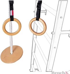 BenchK BenchK A076 Akcesoria dla dzieci w kolorze dębu BenchK-604-0 - Wyposażenie sportowe i gimnastyczne BenchK BenchK A076 Akcesoria dla dzieci w kolorze dębu BenchK-604-0 - Wyposażenie sportowe i gimnastyczne - miniaturka - grafika 1