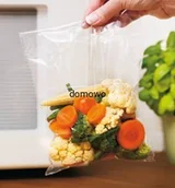 Folia, papier śniadaniowy, serwetki - TOREBKI DO GOTOWANIA PIECZENIA w MIKROFALI - miniaturka - grafika 1