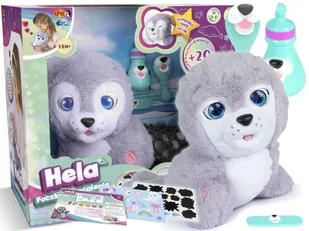 Epee Hela Foczka do ocalenia Plusz interaktywny GXP-789004 - Zabawki interaktywne dla dzieci - miniaturka - grafika 2