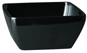 Miski i półmiski - APS gf137 melamina miska, kwadratowa, długość 19 cm artykuły, Pure czarna GF137 - miniaturka - grafika 1