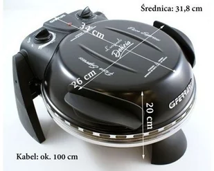 G3Ferrari G10006 Delizia Czarny - Mini piekarniki - miniaturka - grafika 2