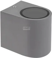 Oprawy, klosze i abażury - PARETE GU10 X1 JEDNOKIERUNKOWY KINKIET 250V IP54 80 x 73 x 95mm SZARY SLIP007007 - miniaturka - grafika 1