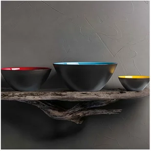 Guzzini My Fusion Miska Czarno-Czerwona Średnica 25,0 2814.25.140 - Miski i półmiski - miniaturka - grafika 11