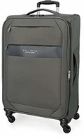 Walizki - ROLL ROAD Rolka Road Royce szara średnia walizka 66 cm - miniaturka - grafika 1