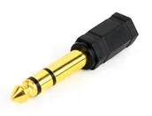 Adaptery i przejściówki - Gembird Adapter stereo Jack 3.5mm do męski 6.35mm - miniaturka - grafika 1