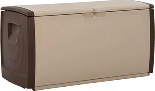 vidaXL Skrzynia do przechowywania, beżowo-brązowa, 120 x 56 x 63 cm vidaXL - Pudła i pojemniki do przechowywania - miniaturka - grafika 2