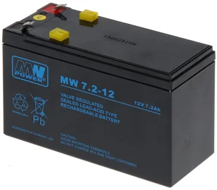 MW Power MW Power AKUMULATOR MW 7-12L MW 7-12L - Baterie do zasilaczy awaryjnych UPS - miniaturka - grafika 4