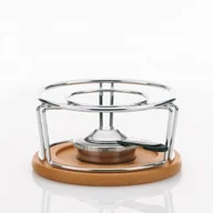Pozostałe akcesoria kuchenne - Kela Natura - palnik podgrzewający ze stelażem, 21,5 cm, KE-61000 - miniaturka - grafika 1