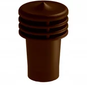 Kominki wentylacyjne - Wywietrzak Daszek Wentylacyjny Kominek Brąz 110 - miniaturka - grafika 1