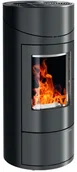 Piece wolnostojące - HAAS+SOHN HAAS+SOHN piec na pelet HSP 7 II czarny - miniaturka - grafika 1