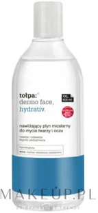 Tołpa Dermo Face Hydrativ nawilżająca woda micelarna do twarzy i okolic oczu Refreshes Soothes Irritation 400 ml - Płyny micelarne - miniaturka - grafika 3