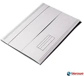 Teczki i skoroszyty - Kiel-Tech Teczka z gumką biała 350g 50szt Tek613 - miniaturka - grafika 1