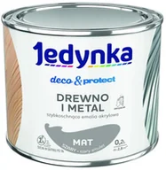 Farby zewnętrzne - Jedynka D&p- farba, matowa, szara jasna, 0.2l - miniaturka - grafika 1