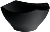 Wyposażenie lokali gastronomicznych - APS Miska kwadratowa z melaminy 1,4 l, czarna | Zen 83712 - miniaturka - grafika 1