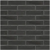 Płytki klinkierowe - Cerrad Foggia Nero Elewacja 24x6  - miniaturka - grafika 1