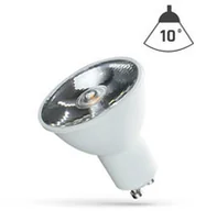 Żarówki LED - Spectrum LED GU10 400lm 6W SMD 10° WW 3000K z soczewką WOJ14103 - miniaturka - grafika 1
