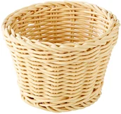 Wyposażenie lokali gastronomicznych - APS Koszyk okrągły 130 mm, jasnobeżowy | Profi Line 50620 - miniaturka - grafika 1