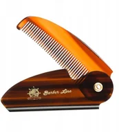 Kosmetyki i akcesoria do pielęgnacji brody - Grzebień kieszonkowy składany do brody i wąsów - miniaturka - grafika 1