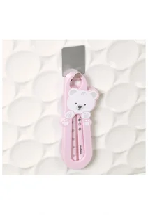 BabyOno Termometr do wody różowy Miś 6O37C9 6O37C9 SAM One size - Inne akcesoria do pielęgnacji dzieci - miniaturka - grafika 2