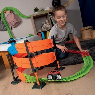 Smoby Lumarko Zestaw Super Pętli 180912 Lek - Tory, garaże, parkingi - miniaturka - grafika 2